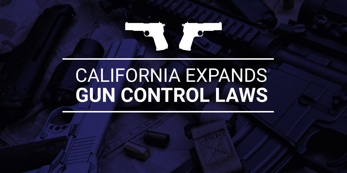 California Expands Gun Control Laws